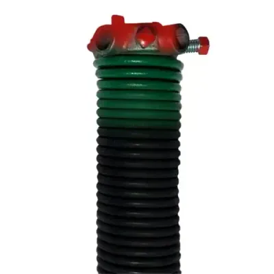 Green Spring Torsion – 0.243 x 1.75 in. D x 33.5 in. R – Right (Red Cone)