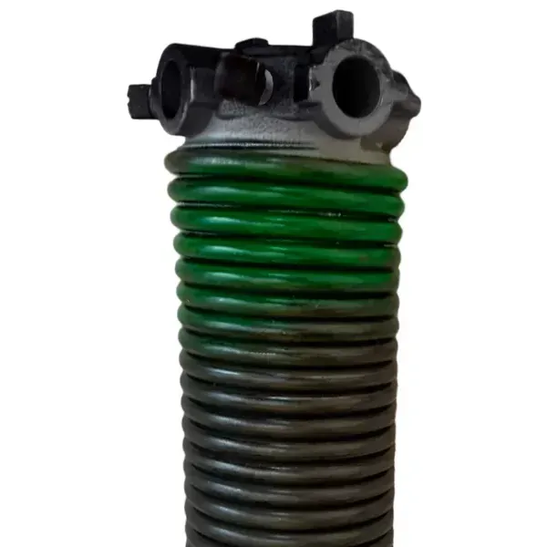 Green Spring Torsion – 0.243 Wire x 2 in. D x 32 in. L – Left (Black Cone)