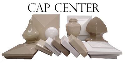 Vinyl Post Caps