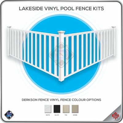 Lakeside Vinyl Pool Fence