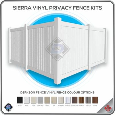 Sierra Vinyl Privacy Fence