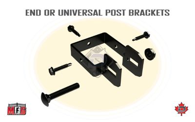2&quot; Universal (End) Bracket