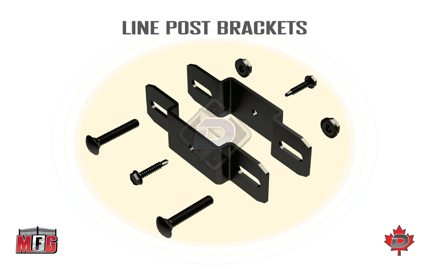 2&quot; Inline bracket