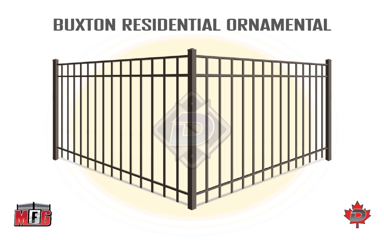 Buxton Ornamental Fence Panels