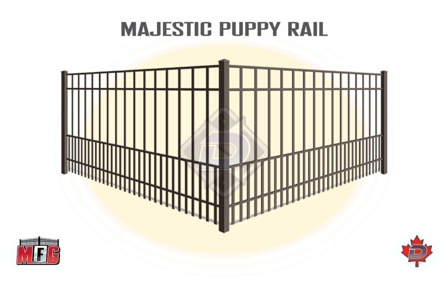 Majestic Puppy Rail