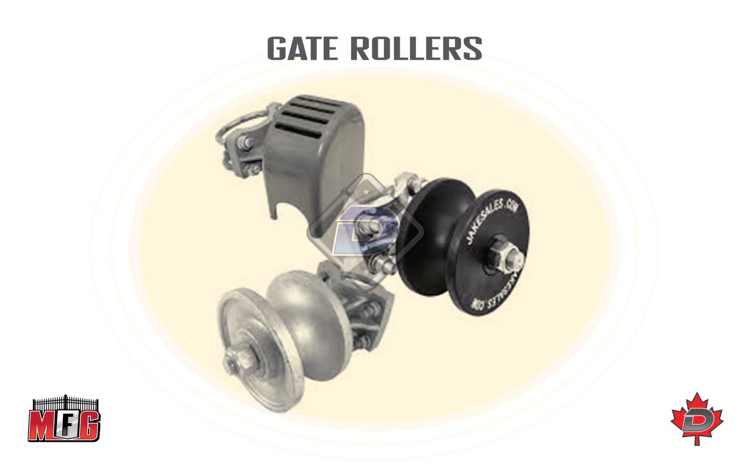 Cantilever Gate Wheels Ea.