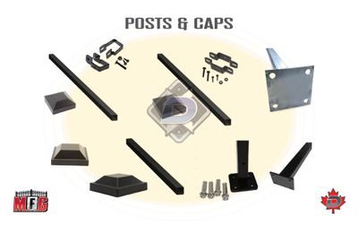 Metal Guys Ornamental Posts &amp; Caps