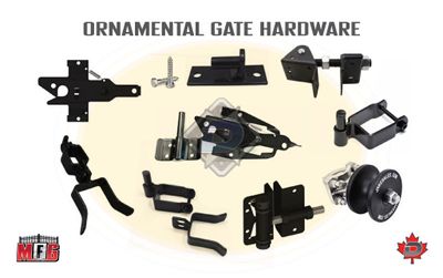 Metal Guys Ornamental Gate Hardware