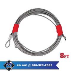 OHD Garage Door Torsion Cable for 8ft High-Pair Doors