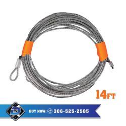 OHD Garage Door Torsion Cable for 14ft High Doors -Pair