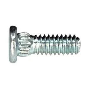 Track Bolt Flat Ribbed Neck 1/4-20″ X 3/4″  (#9) PK250