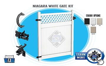 Niagra Gate Kit Choose Your Height