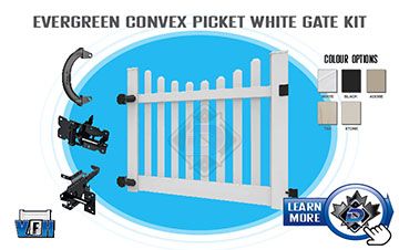 Picket Gate Kit Choose your height