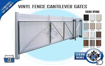 Steel Frame Cantilever Gate Kits 3495