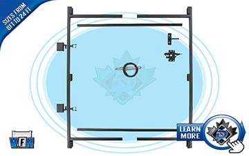 Steel Adjustable Gate Kit