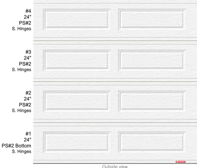 Acadia 138 R12 8x8 White + Glass