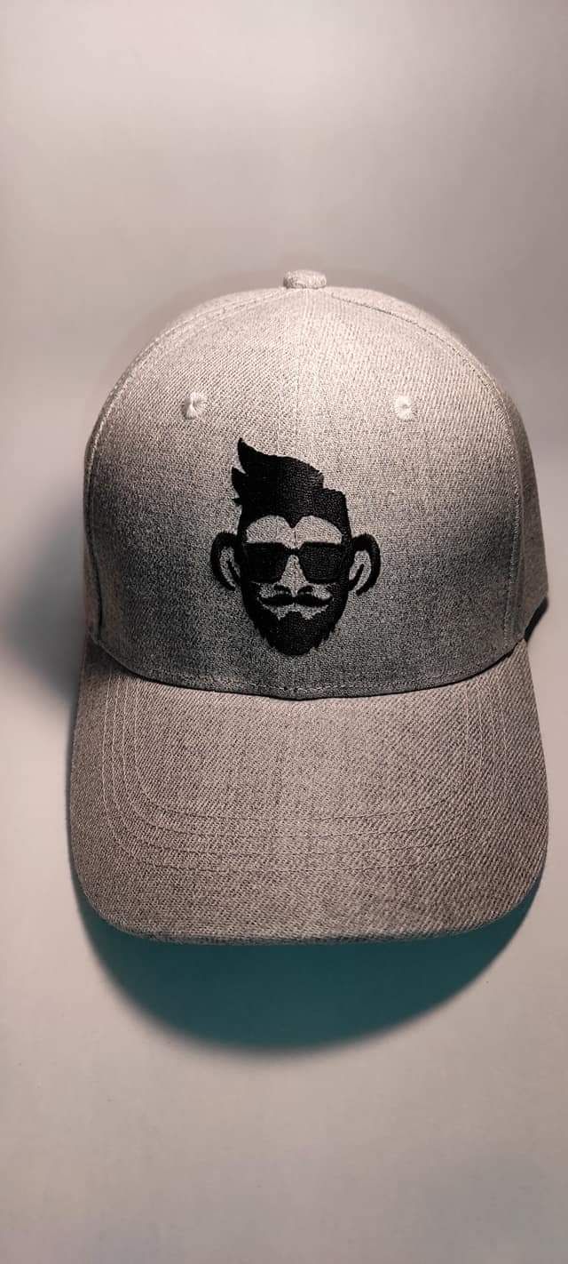 Gray zimio baseball hat