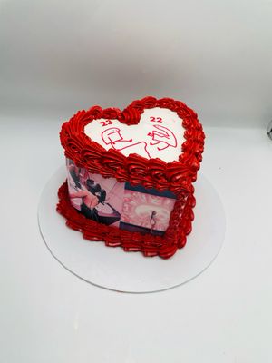 Heart Cake With Pictures