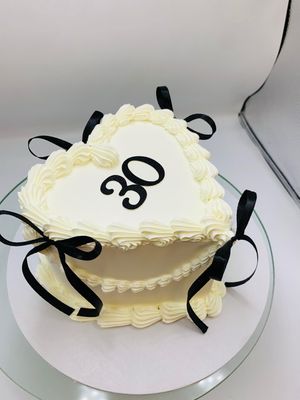 15cm Heart shaped cake