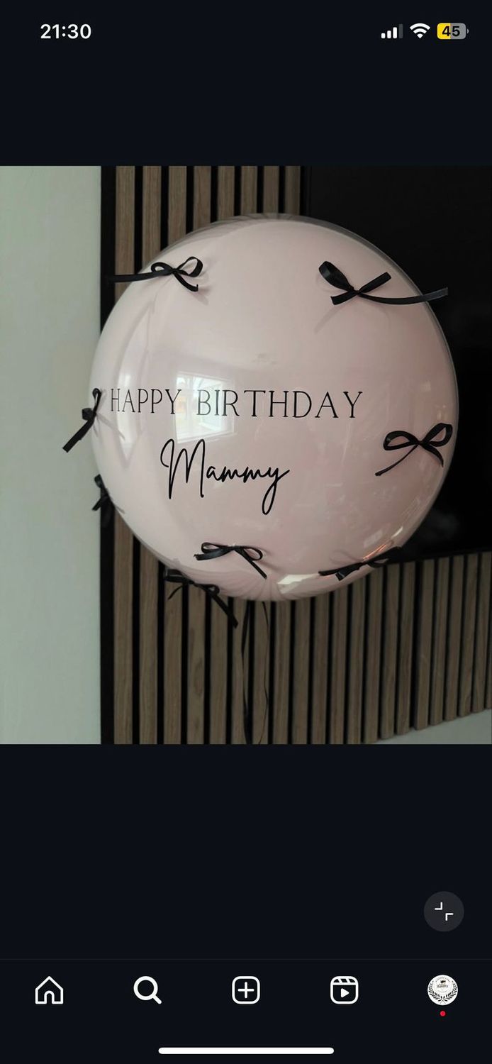 24 inch Personalised Balloon