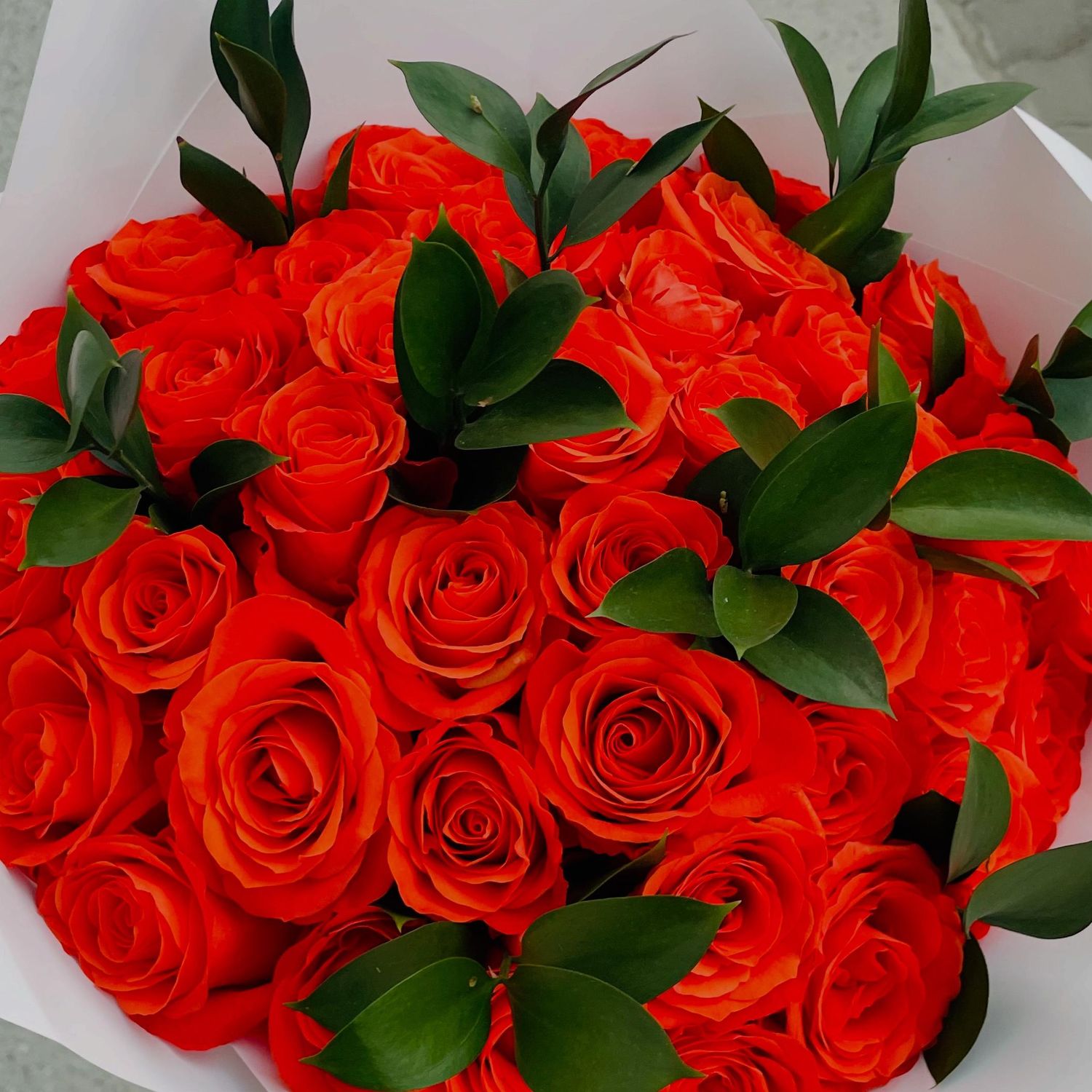40 Orange roses