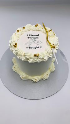 15cm Round shaped cake