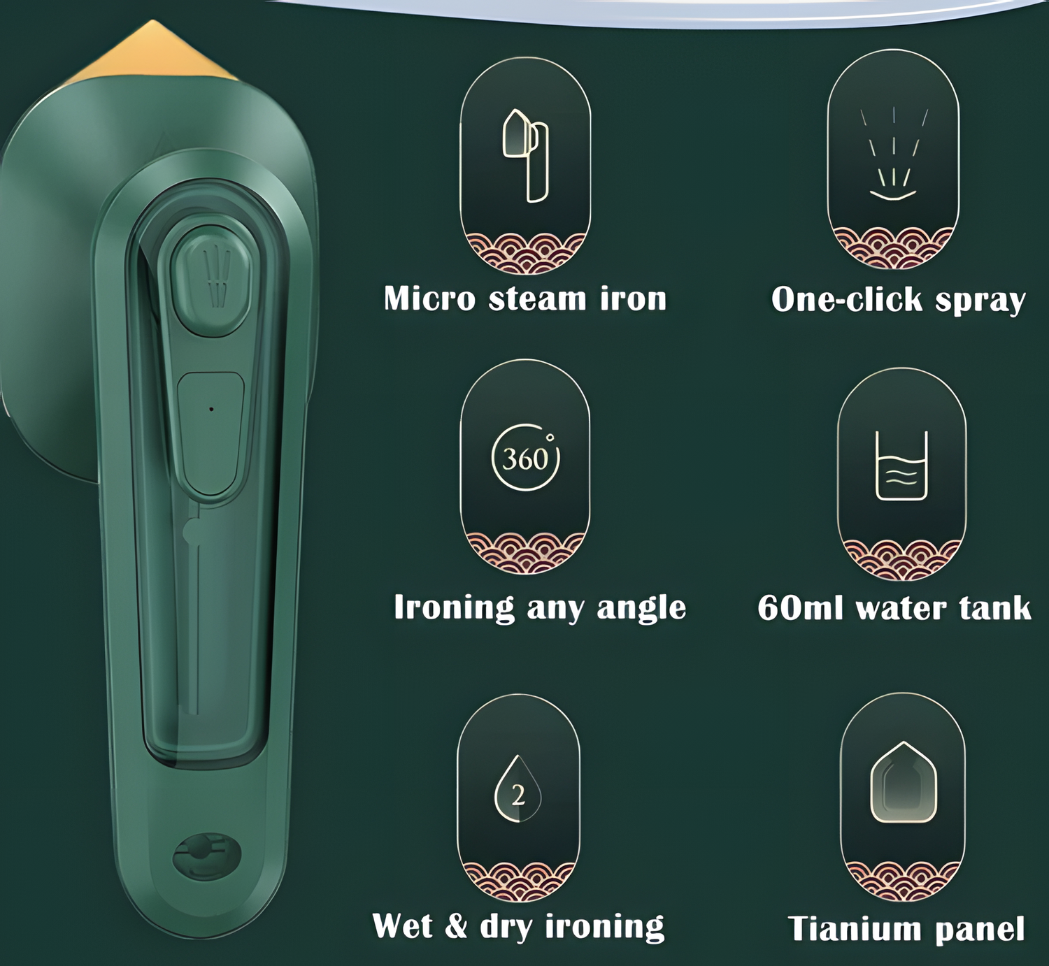 HAND HELD STEAM IRON