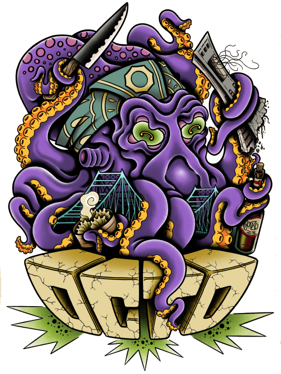 Poster logo Octo (18 x 24 pouces)