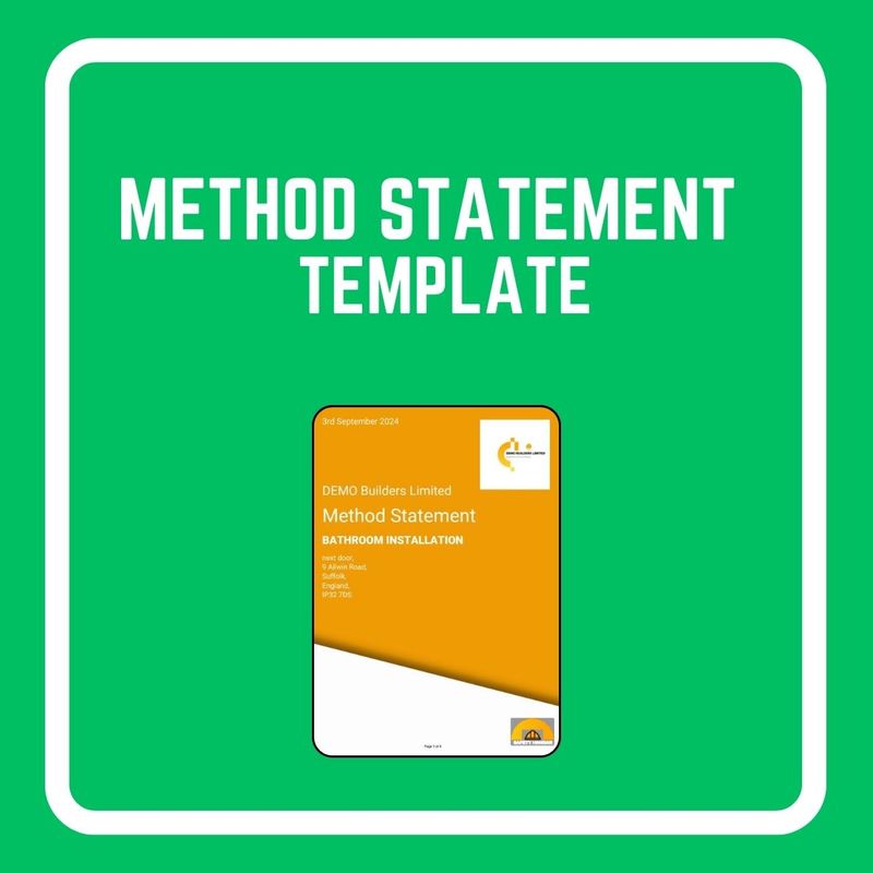 Method Statement template