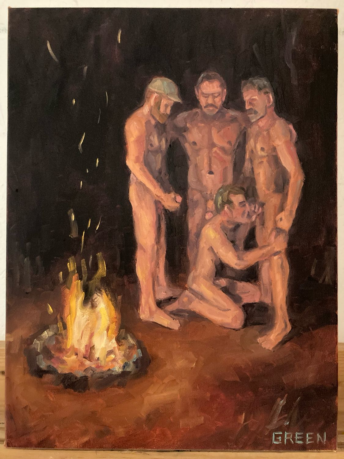 “Crackling Fire”