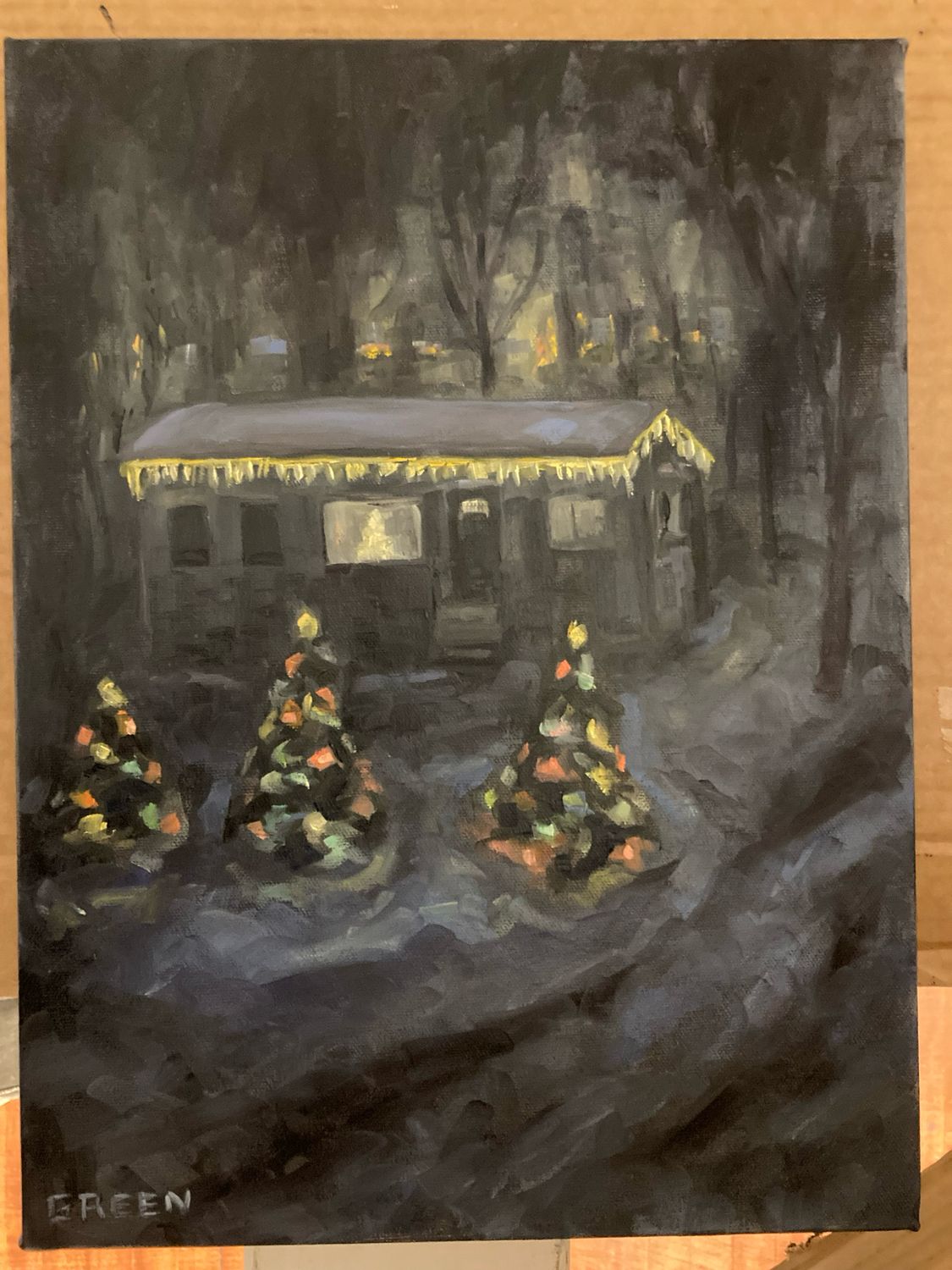 “Glowing Lights”