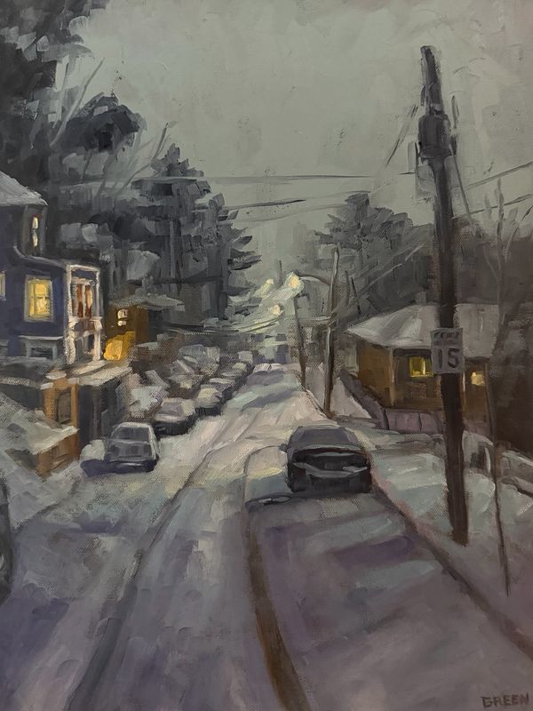“Evening Snow”