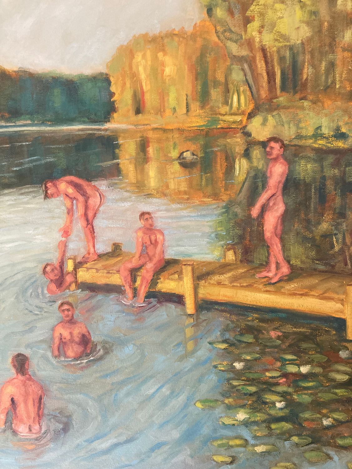"Evening Swim"
