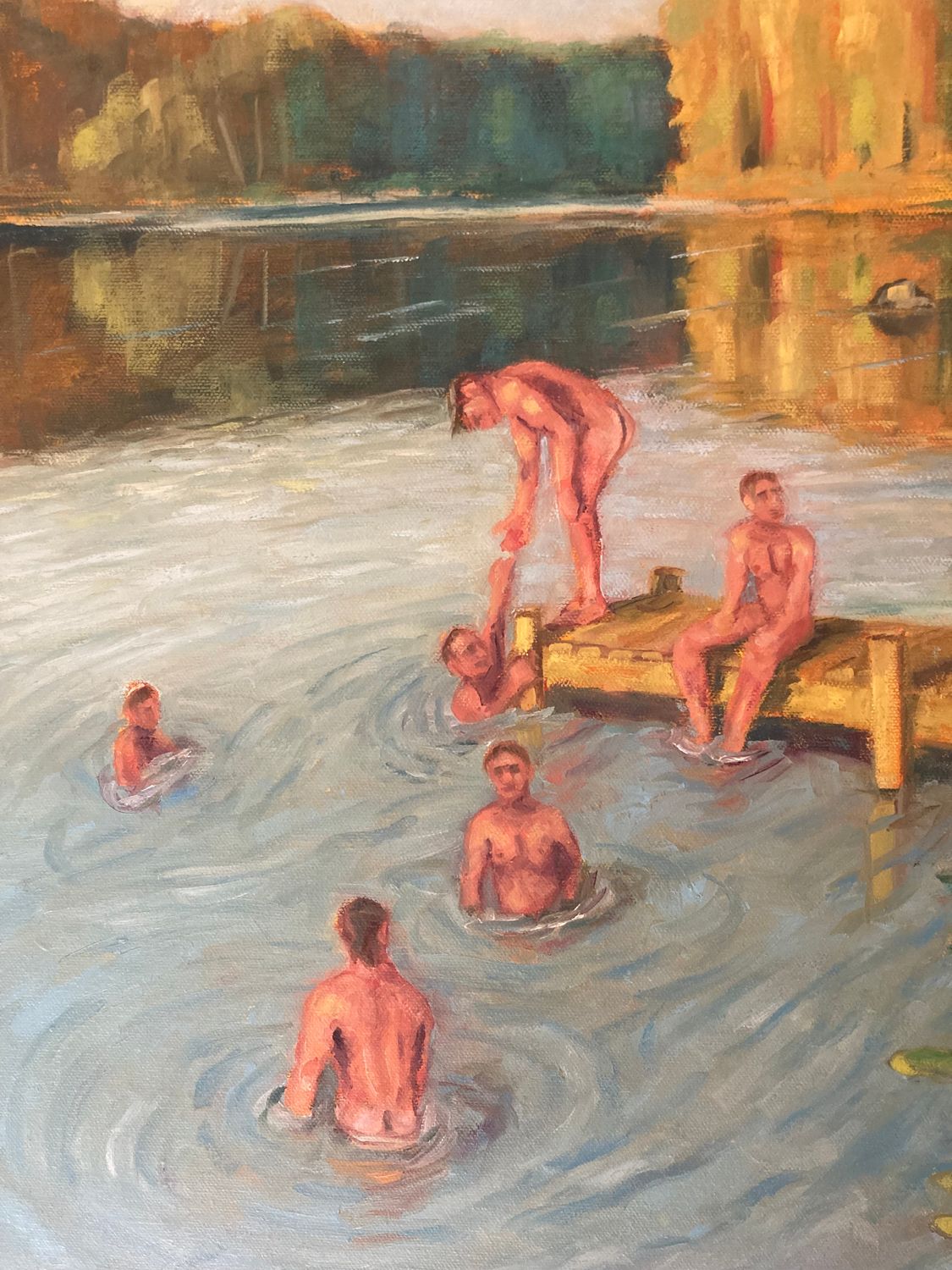 "Evening Swim"