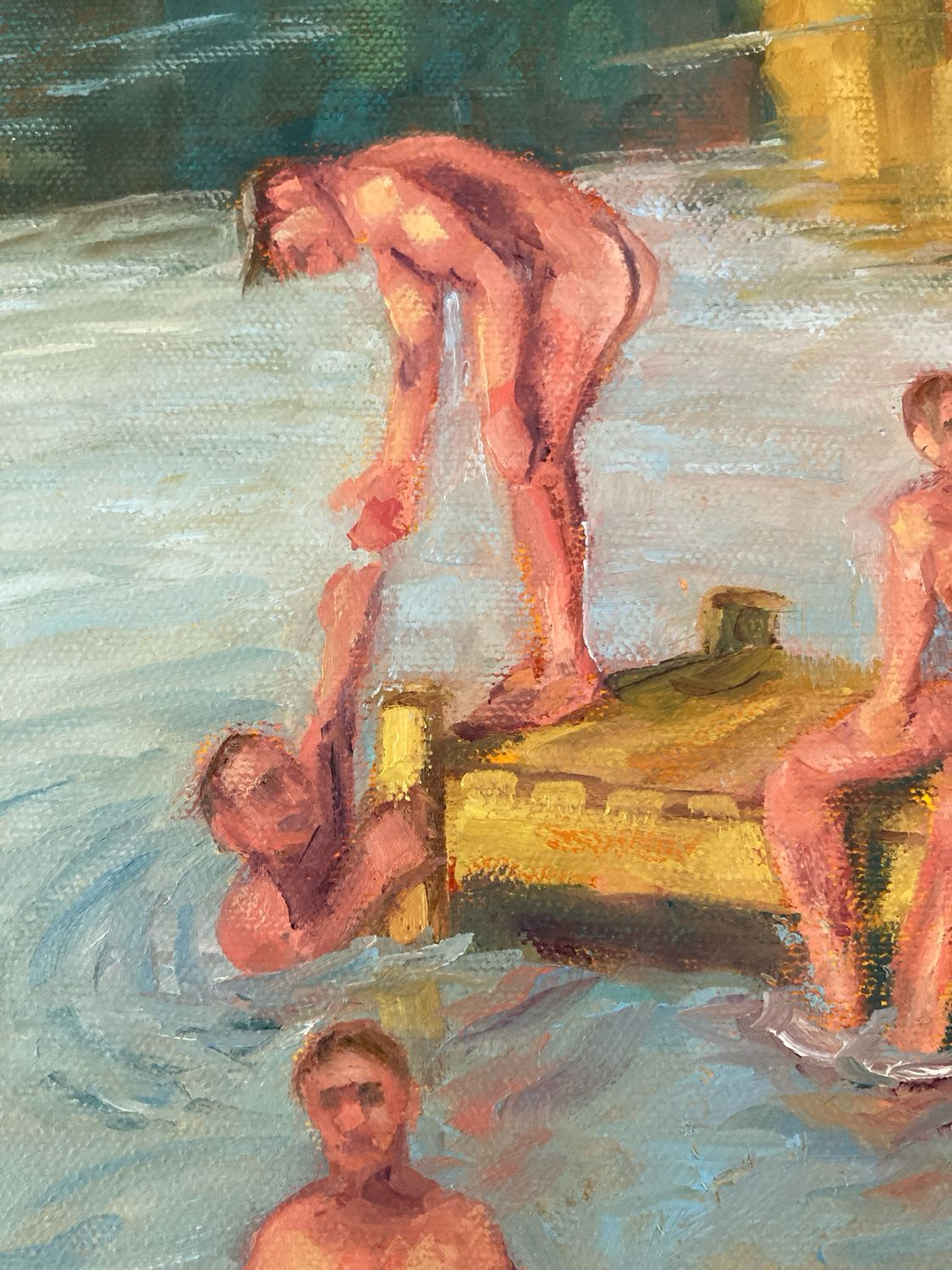 "Evening Swim"