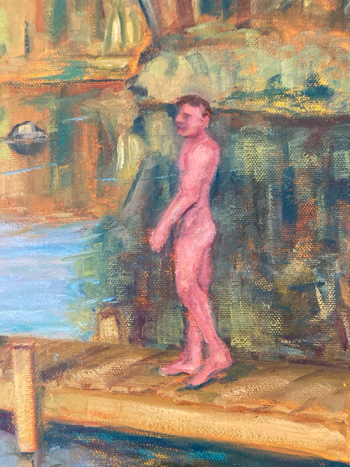 "Evening Swim"