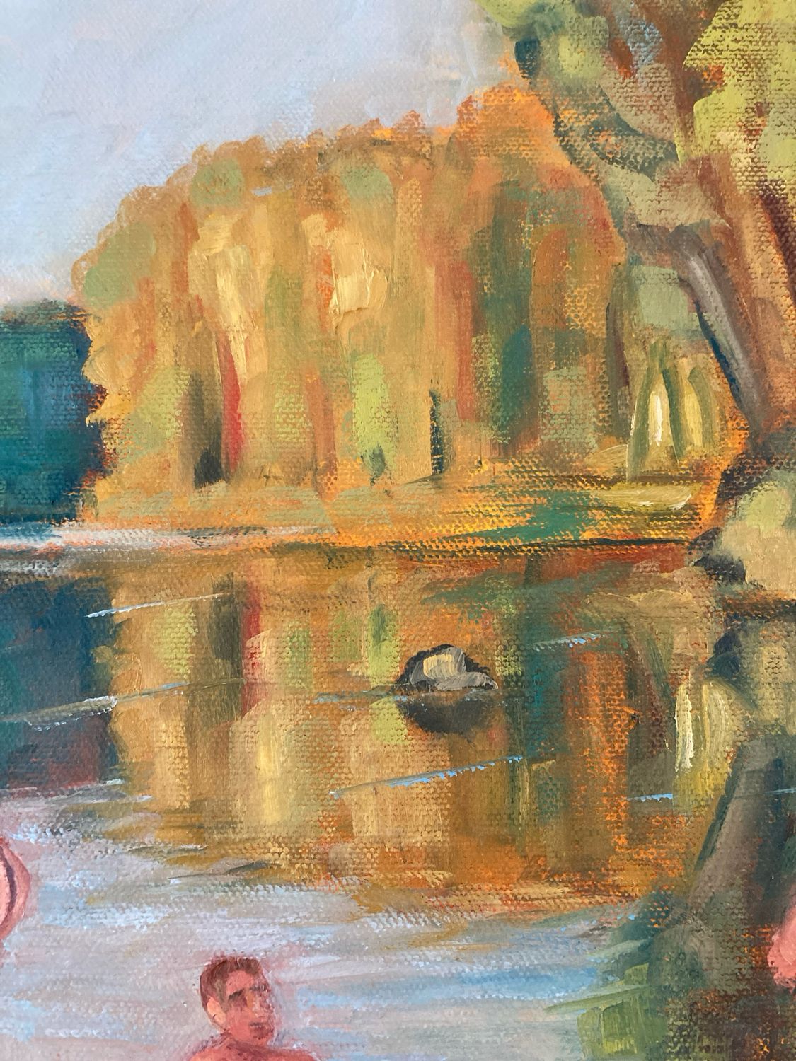 "Evening Swim"