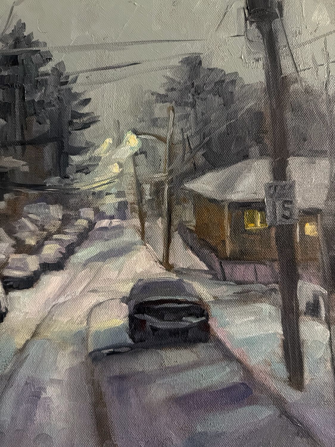 “Evening Snow”