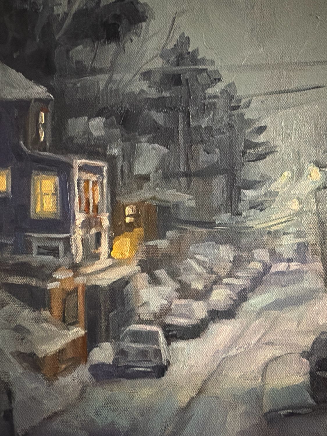 “Evening Snow”