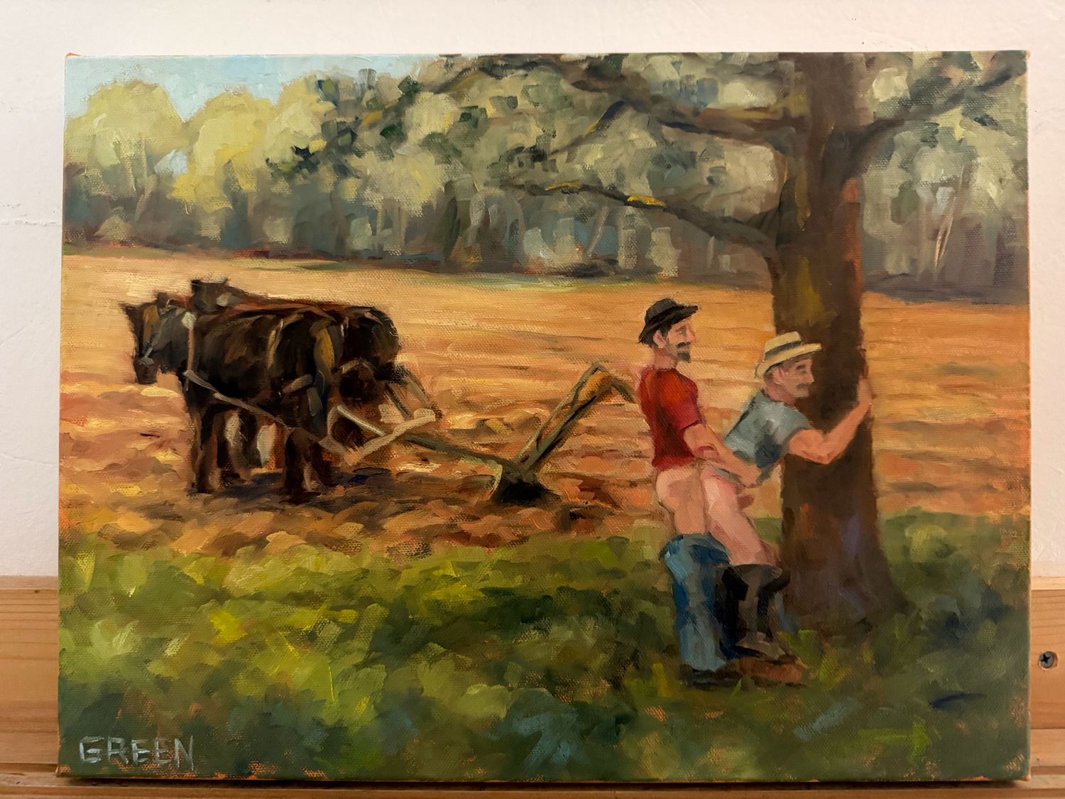 “Getting Plowed”