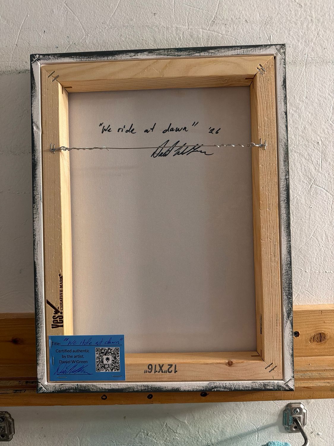 “We Ride At Dawn”