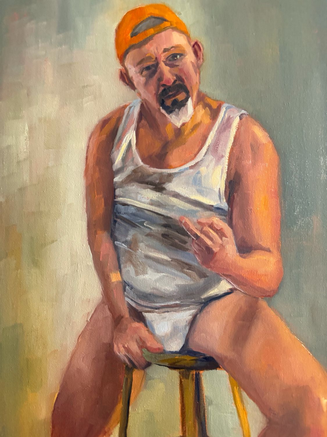 “Trashy Artist” A Self Portrait