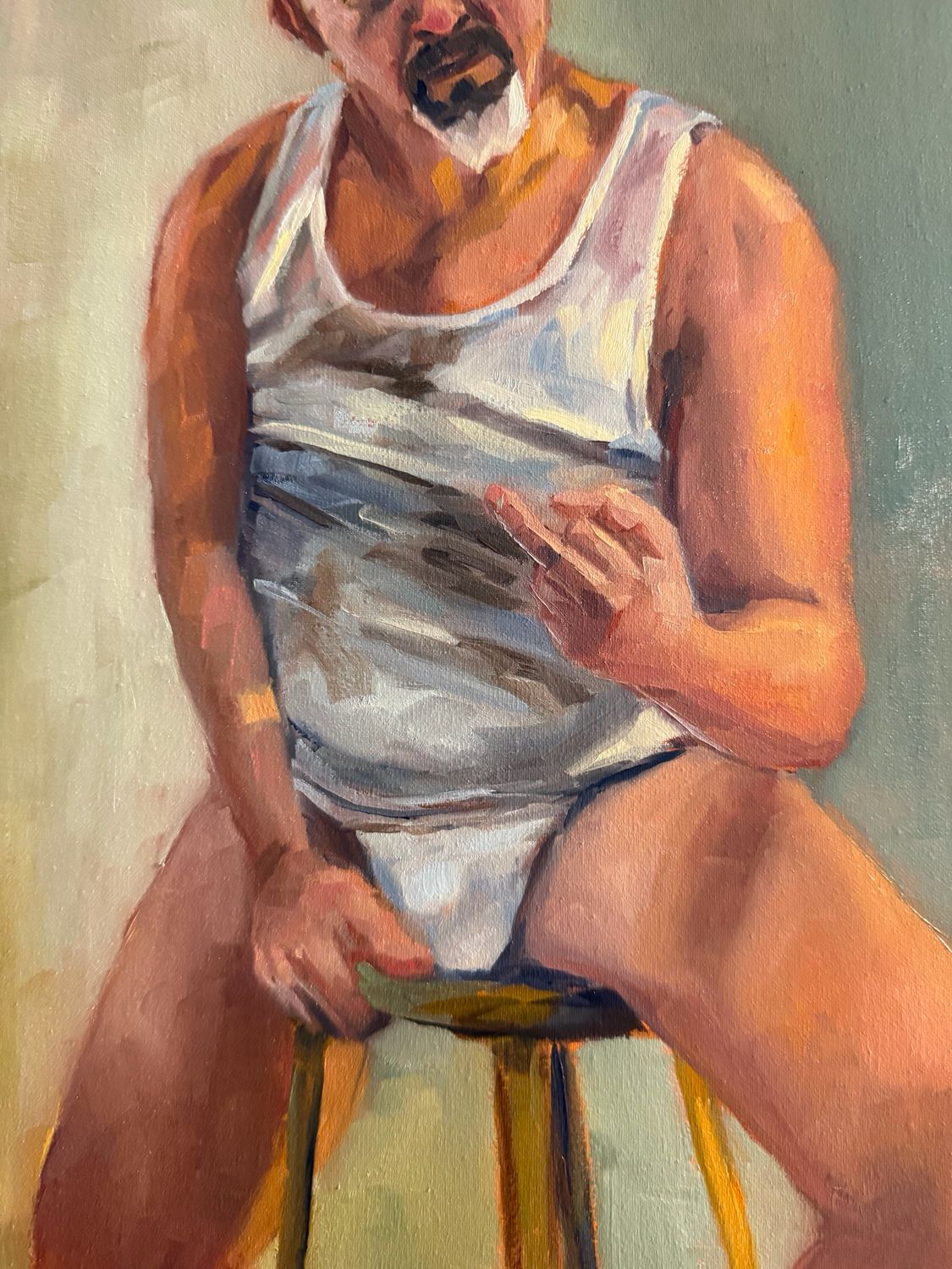 “Trashy Artist” A Self Portrait