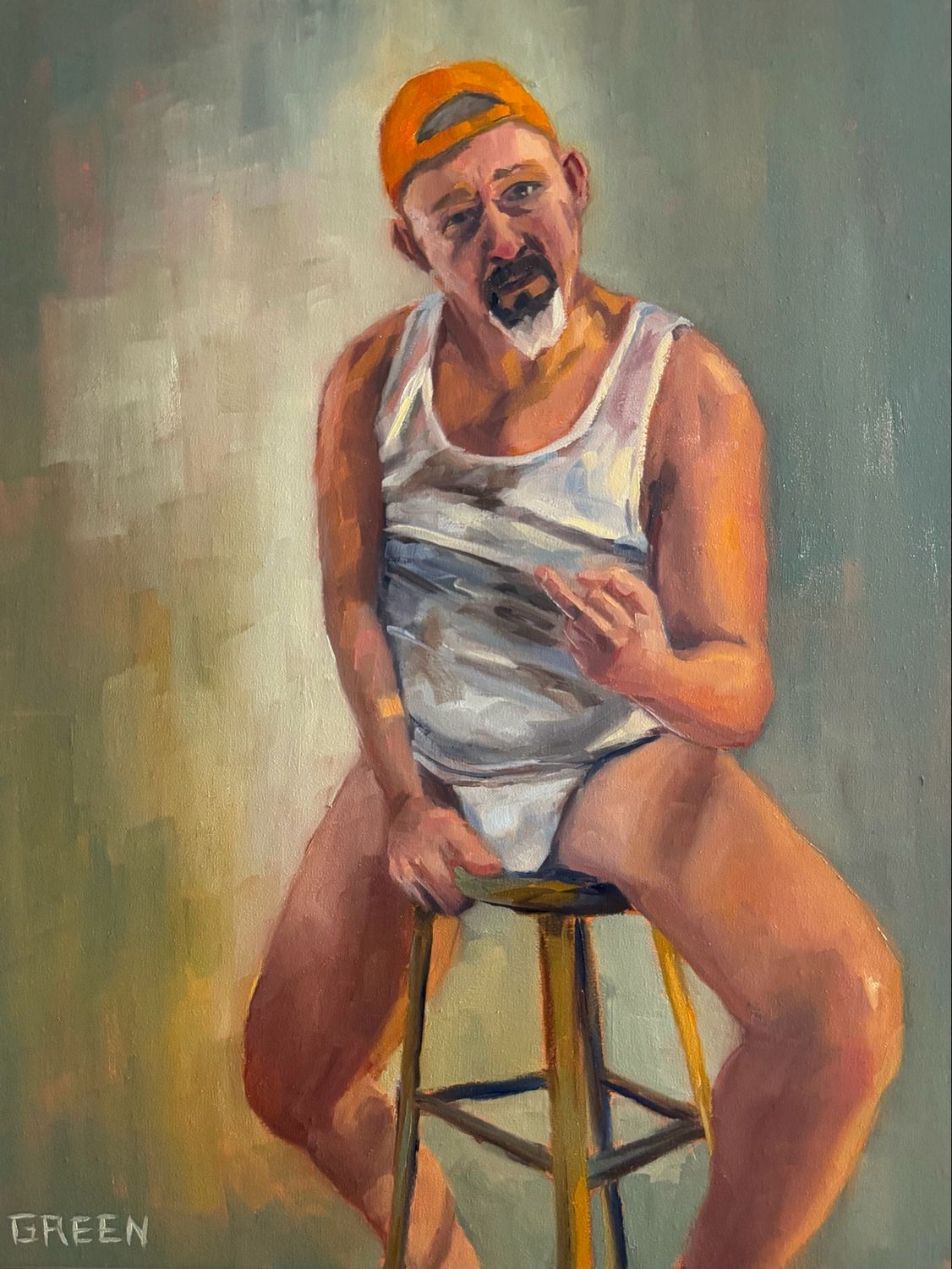 “Trashy Artist” A Self Portrait