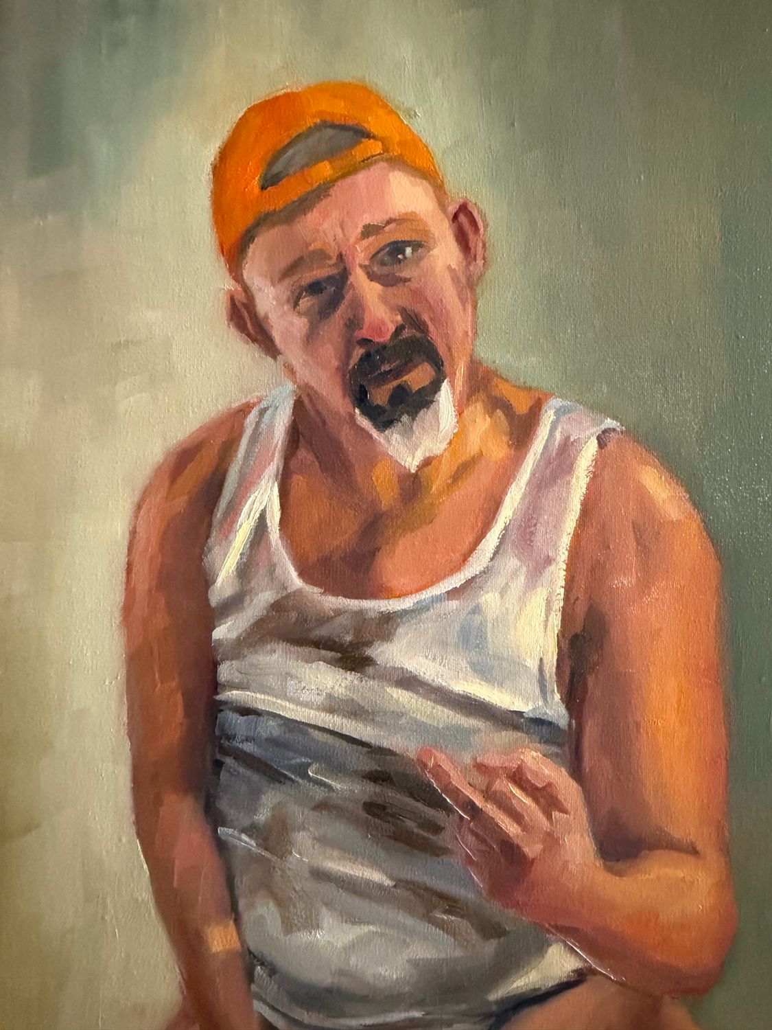 “Trashy Artist” A Self Portrait