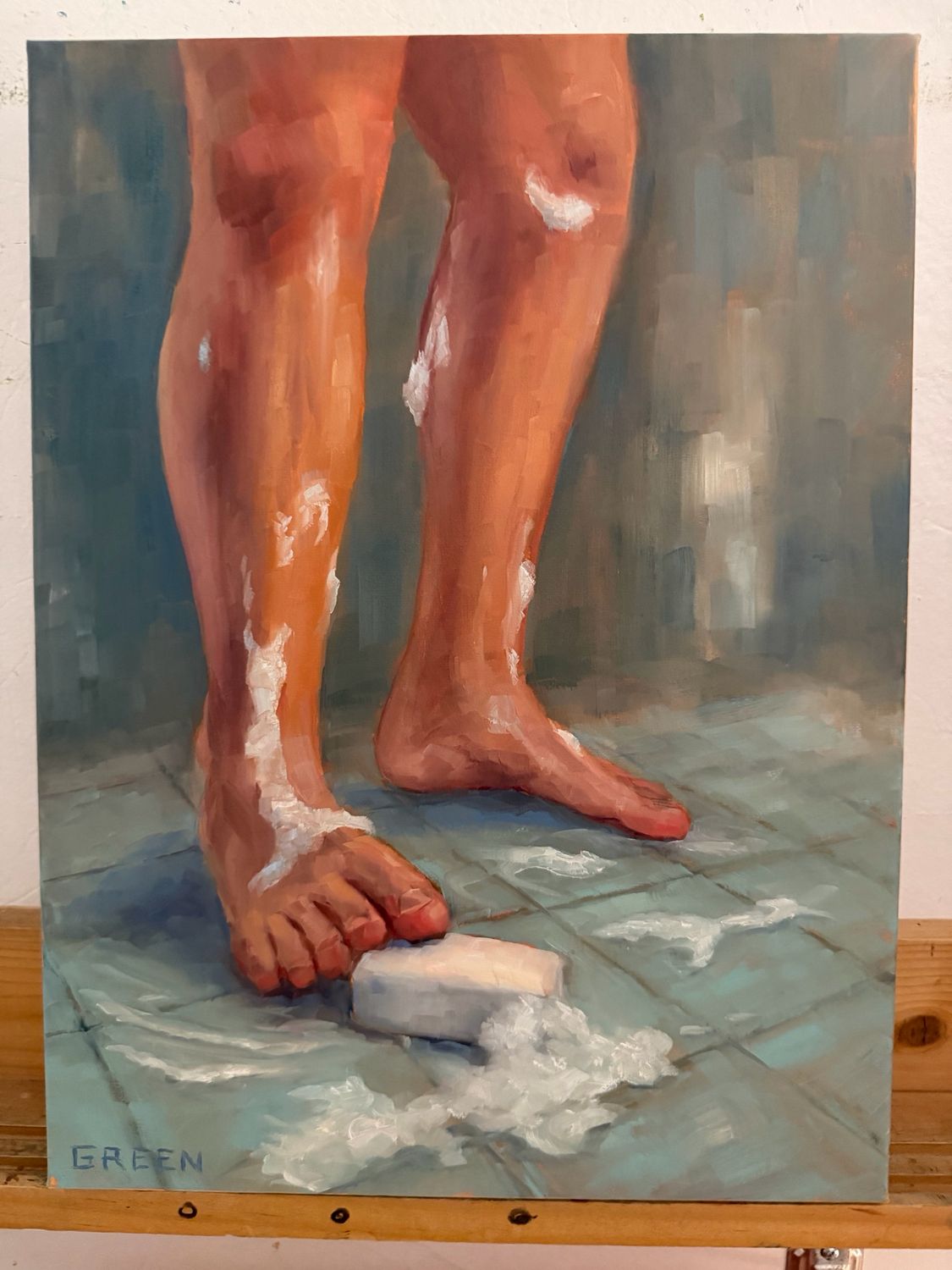 “Soapy Toes”
