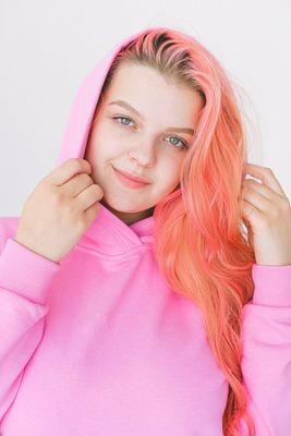 SAMPLE. Pink Hoodie