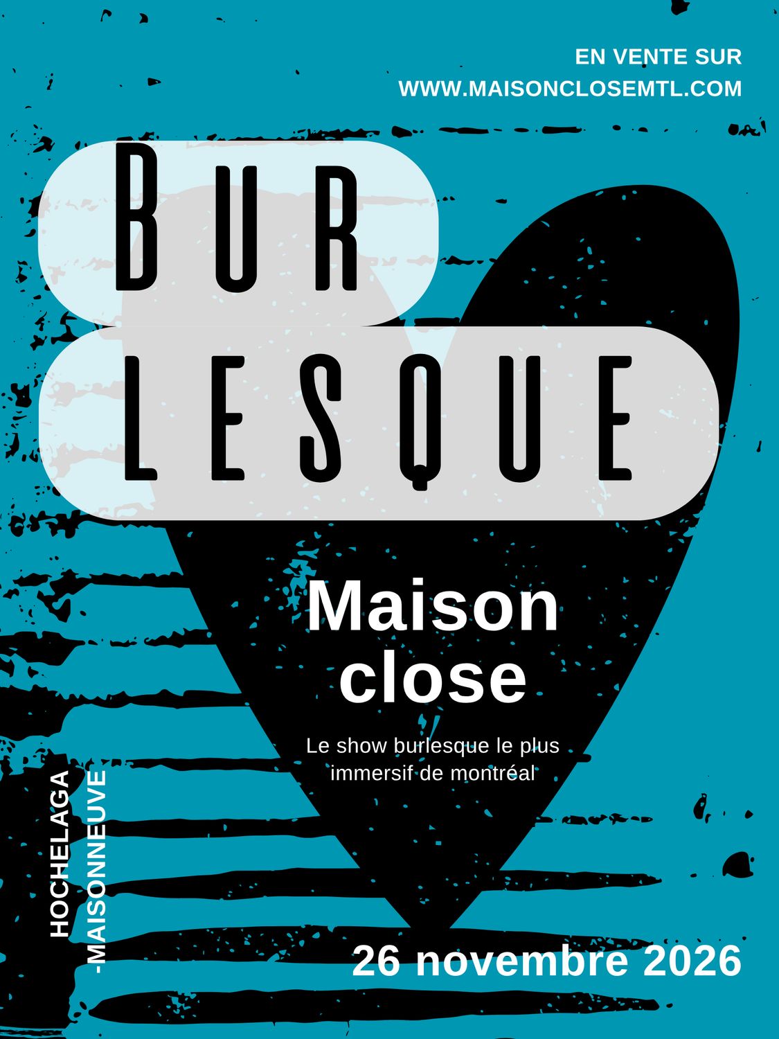 Burlesque 26 novembre Spécial relève