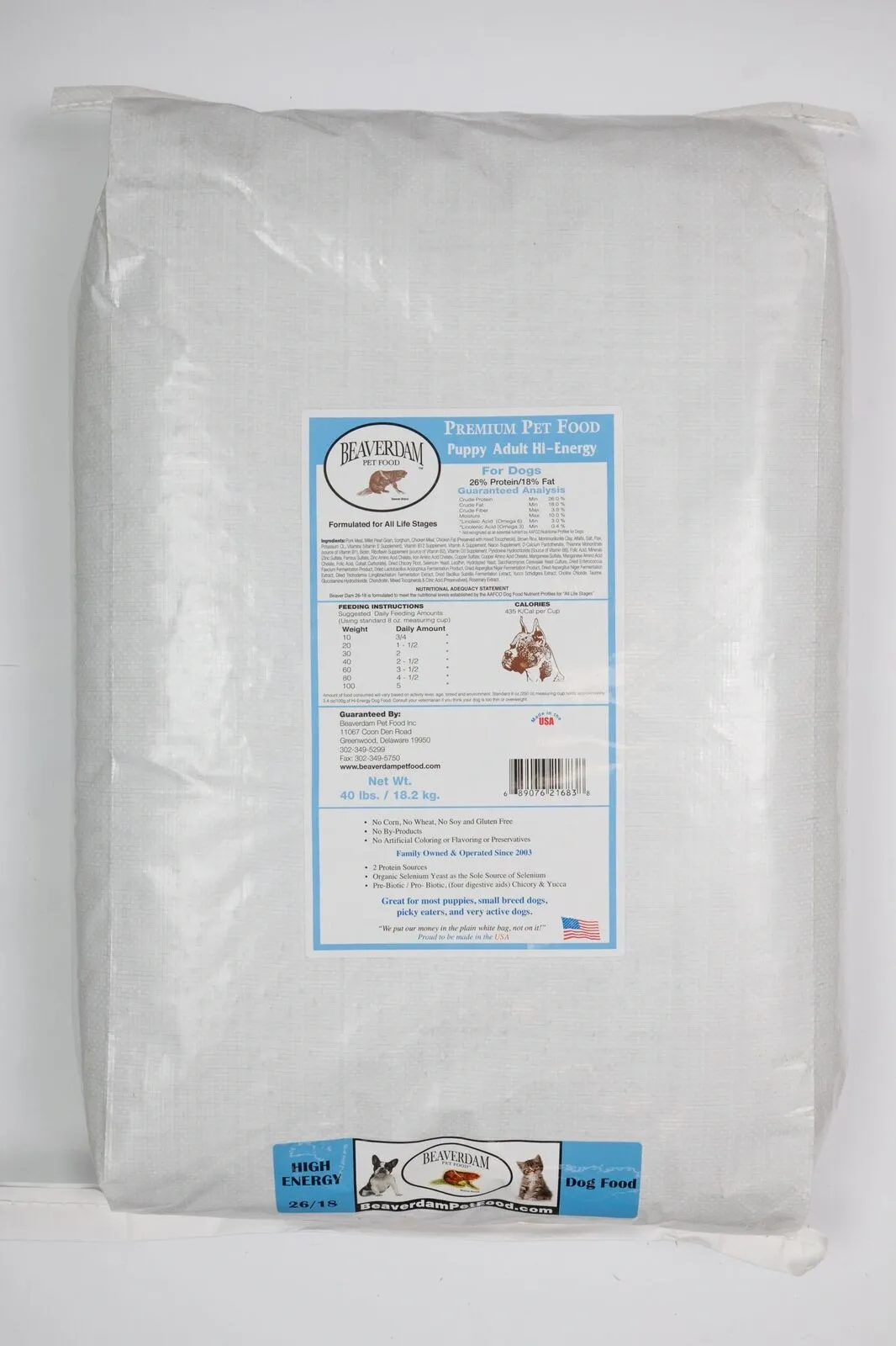 Black Label Beaverdam™ – SKIPPER'S CHOICE 21/12 MAINTENANCE Dog