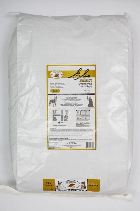 Gold - Eli's Select Grain Free 33/16 40lb